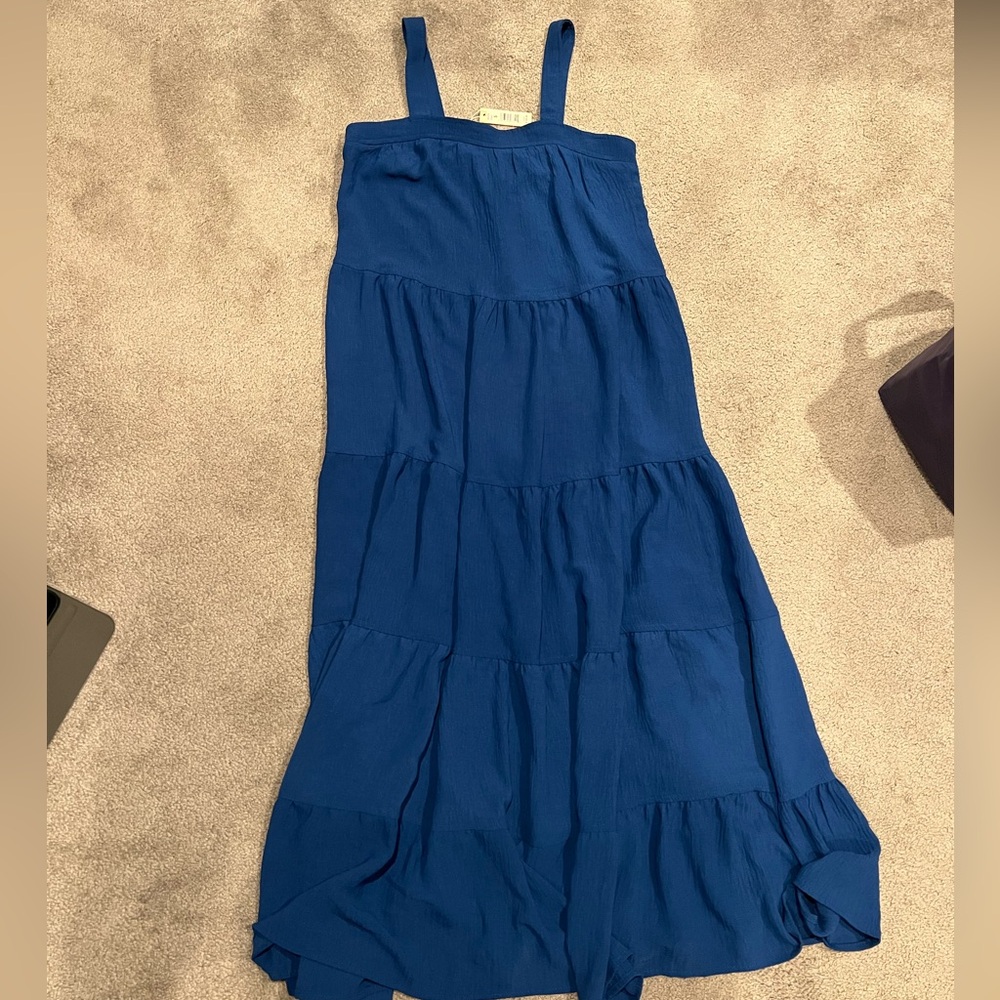 Max Studio Cobalt Blue Sleeveless Dress